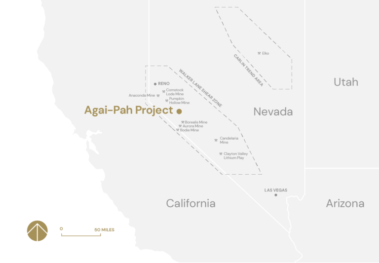 Agai Pah Property Nevada Canyon Gold