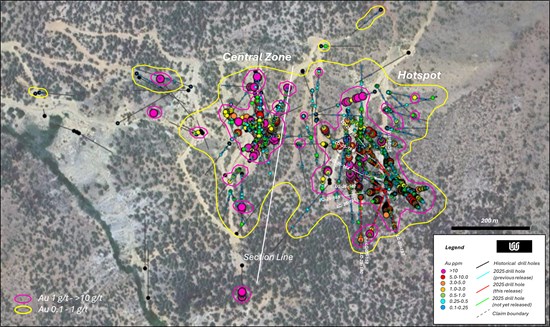Nevada Canyon Announces Significant Gold Intercepts at The Lapon Canyon Gold Project