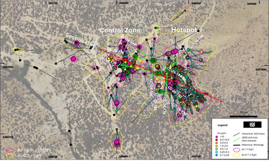 Nevada Canyon Announces Significant Gold Intercepts Including 2.07 g/t Au over 47.3 Metres at the Lapon Canyon Gold Project